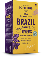 Кофе молотый Lofbergs Brazil Single Origin, 450 г.