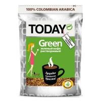 Кофе растворимый сублимированный TODAY Green, 75 г.