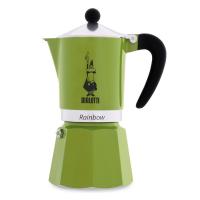 Гейзерная кофеварка Bialetti Rainbow Green (6 порций)