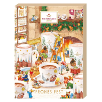 Niederegger  Рождественский Адвент календарь "Напитки от Санты ",548 гр.