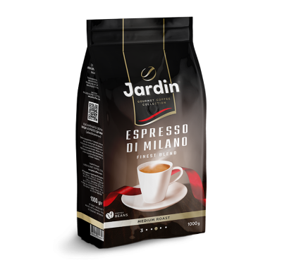 Кофе в зернах Jardin Espresso di Milano, 1кг