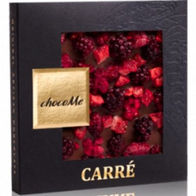 Молочный шоколад ChocoMe 50G103, Ежевика, малина, клубника, 50 г