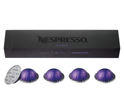 Кофе в капсулах Nespresso Vertuo Altissio, 10 шт