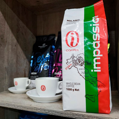 Кофе в зернах Impassion Milano, 1 кг.